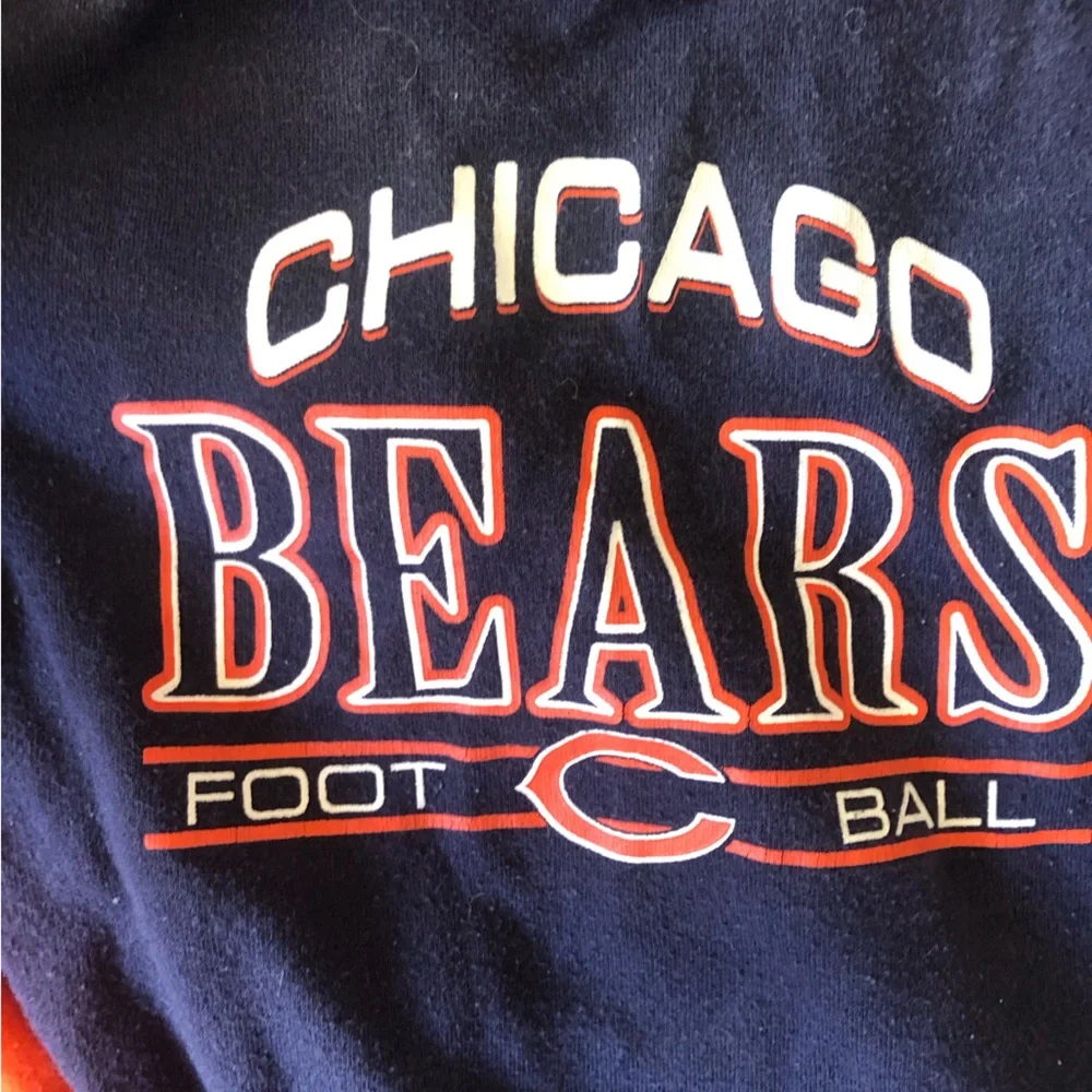 Chicago Teams Short Sleeve Onesie Bundle of 5 Sz 6-12 Mo Bears, Blackhawks Cubs